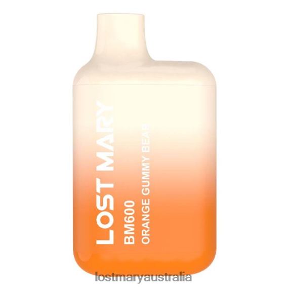 LOST MARY flavours - LOST MARY BM600 Disposable Vape Orange Gummy Bear B64XL133