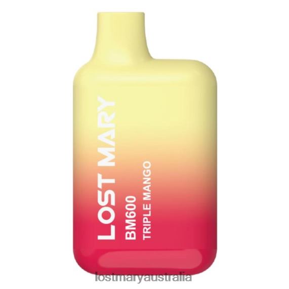 LOST MARY online store - LOST MARY BM600 Disposable Vape Triple Mango B64XL139