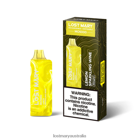 LOST MARY flavours - LOST MARY MO5000 Lemon Sparkling Wine B64XL43