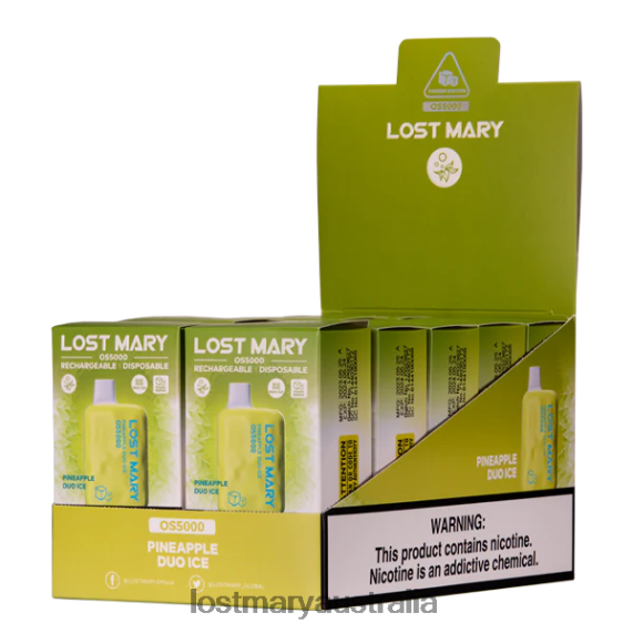 LOST MARY Australia - LOST MARY OS5000 Pineapple Duo Ice B64XL56