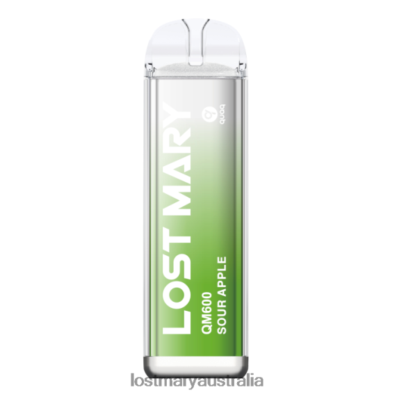 LOST MARY sale - LOST MARY QM600 Disposable Vape Sour Apple B64XL165